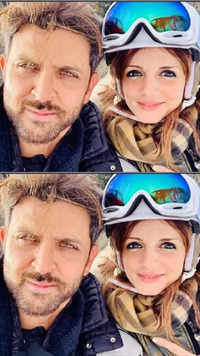 ​<i class="tbold">Hrithik Roshan</i> and Sussanne Khan