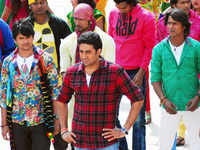 Abhishek @ '<i class="tbold">bol</i> Bachchan' shoot