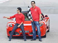 '<i class="tbold">ferrari ki sawari</i>' press meet