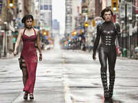 New pictures of <i class="tbold">Resident Evil: Retribution</i>