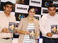 Saina, Gagan at a book launch