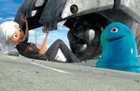 New pictures of <i class="tbold">monsters vs. aliens</i>