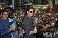 Happy New Year: Shah Rukh Khan celebrates film's success with fans