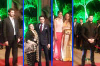 Celebrities at Arpita Khan and Aayush Sharma’s reception
