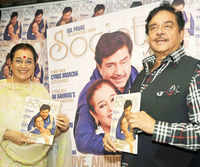 Shatrughan Sinha with his actress-wife