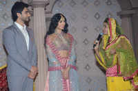 Imran Abbas and Pernia Qureshi during the <i class="tbold">bollywood movie</i> Jaanisaar
