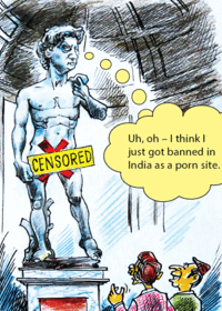 Banning of porn sites