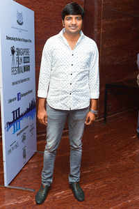 Sathish at the 26th edition of Singapore International Film Festival