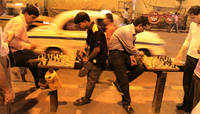 Chess Club  Meet some of the regular chess players and members of the  Gariahat Chess Club, under Kolkata's Gariahat flyover - Telegraph India