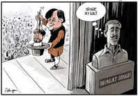 Tharoor's '<i class="tbold">kanhaiya</i>' Bhagat Singh?