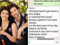 Hrithik Roshan’s mom's text message will inspire you instantly