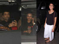 PICS: Aamir Khan's late night 'Dangal' party