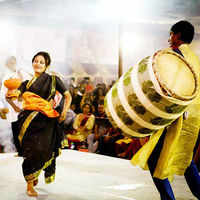 <i class="tbold">durga puja celebrations</i> in Bengaluru