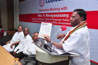 Check out our latest images of <i class="tbold">v narayanasamy</i>