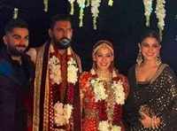 Pics: Yuvraj Singh-Hazel Keech’s beech wedding in Goa