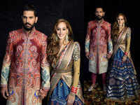 Yuvraj Singh-Hazel Keech’s glitzy wedding reception in Delhi