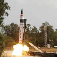 Click here to see the latest images of <i class="tbold">agni v test launch</i>