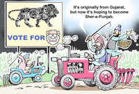 Gujarat's lion to become Sher-e-Punjab?