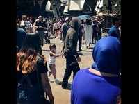 Pic: Shah Rukh Khan spotted with AbRam at LA <i class="tbold">amusement park</i>