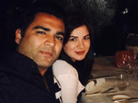 Pic: Sachiin Joshi shares a dinner date selfie with wife Urvashi