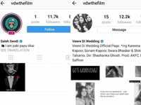 'Veere Di Wedding' official Instagram account hacked for 90 minutes, hacker demands role in film
