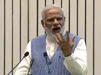 PM Modi speaks at a gathering of company secretaries