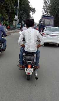 CM Yogi, PM Modi on <i class="tbold">vehicle number plate</i>s in UP