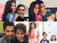 Pictures of Bollywood celebrities with kids that are too cute to miss!