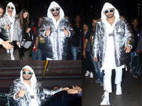 Pics: Ranveer Singh returns from his vacation in style