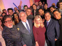<i class="tbold">israeli pm netanyahu</i>’s epic selfie brings Amitabh Bachchan, Aishwarya Rai Bachchan, and Vivek Oberoi in the same frame