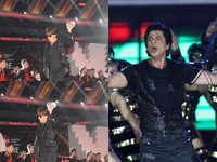 Shah Rukh Khan pulls a double shift as he hosts and performs