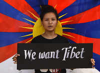 New pictures of <i class="tbold">tibetan uprising day</i>