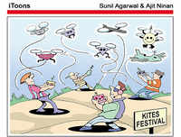 Hi-tech <i class="tbold">kite festival</i>