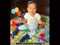 Soha Ali Khan and Kunal Kemmu's daughter Inaaya turns 9 months old today