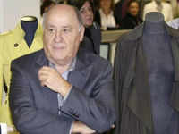 <i class="tbold">amancio ortega</i>, the owner of fashion brand Zara