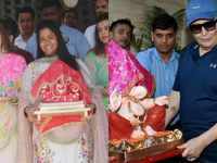 <i class="tbold">ganesh chaturthi 2018</i>: Bollywood celebrities welcome Lord Ganesha home
