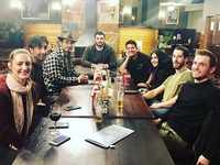 Photo: Vidyut Jammwal and Adah Sharma have dinner with the action team of '<i class="tbold">commando 3</i>'