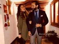 Photo: Kareena Kapoor Khan and Saif Ali Khan look their classy best as they dine out in <i class="tbold">switzerland</i>