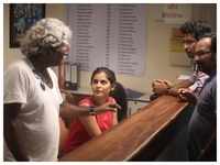 '<i class="tbold">dokyala shot</i>' BTS: Director Shivkumar Parthasarathy shares a candid moment from the sets