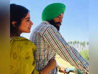 ​‘Gurmukh’: Kuljinder Singh Sidhu shares a picture of him and Sara Gurpal from the sets