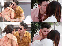​Photos: Priyanka Chopra and Nick Jonas steal kisses as they <i class="tbold">tour</i> Paris