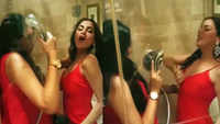 Shraddha Arya dances her heart out on a hit Bollywood song in <i class="tbold">bathroom</i> with her best friend