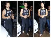 Photos: Tiger Shroff looks dapper in his all-black attire as she gets snapped outside a music studio