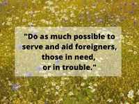 On serving others