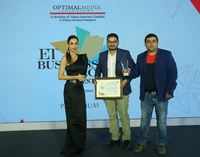 Deepak Dilip Singh Rahangdale and Gagandeep Randhawa - Diycam India Pvt. Ltd was felicitated by Malaika Arora for "Innovation in the field of artificial intelligence"