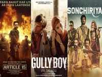 Best Film: 'Gully Boy', Best Film (Critics): 'Article 15' & 'Sonchiriya'