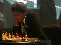 FIDE Women's Grand Prix: Harika draws with Muzychuk in final round;  finishes 7th