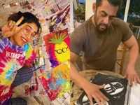 ​Salman Khan to Janhvi Kapoor: B-town celebs who took up painting as a pass time activity amid self-quarantine
