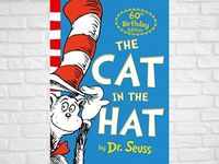 ​‘<i class="tbold">the cat in the hat</i>’ by Dr. Seuss