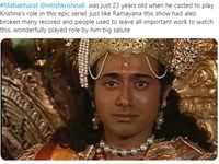 Nitish Bharadwaj praised for playing Lord Krishna